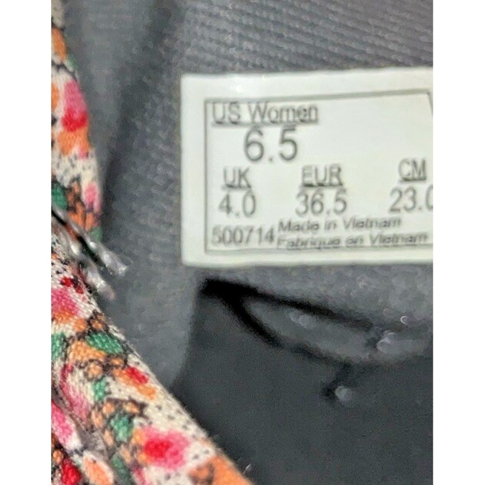 Vans Atwood Low Floral Sneakers Womens 6.5 Ditsy‎ Canvas Skate Shoes - Picture 2 of 7